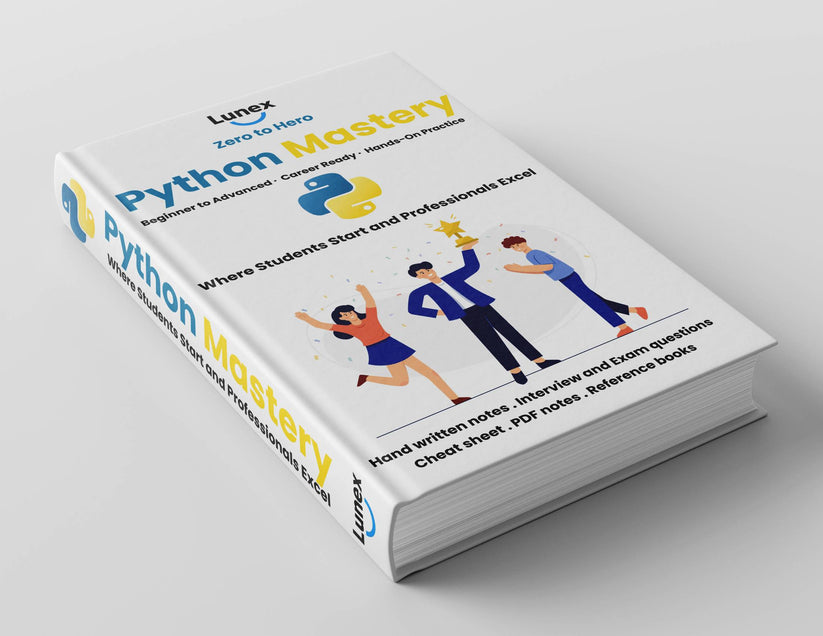 Python Mastery: Complete Learning Guide – Lunex